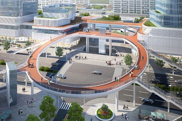 顺遂交付丨赋能都会交通，闹市添“清静空中通道”