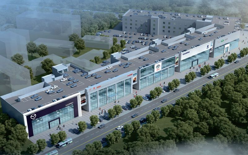 瓯融汽车文化工业园结构工程