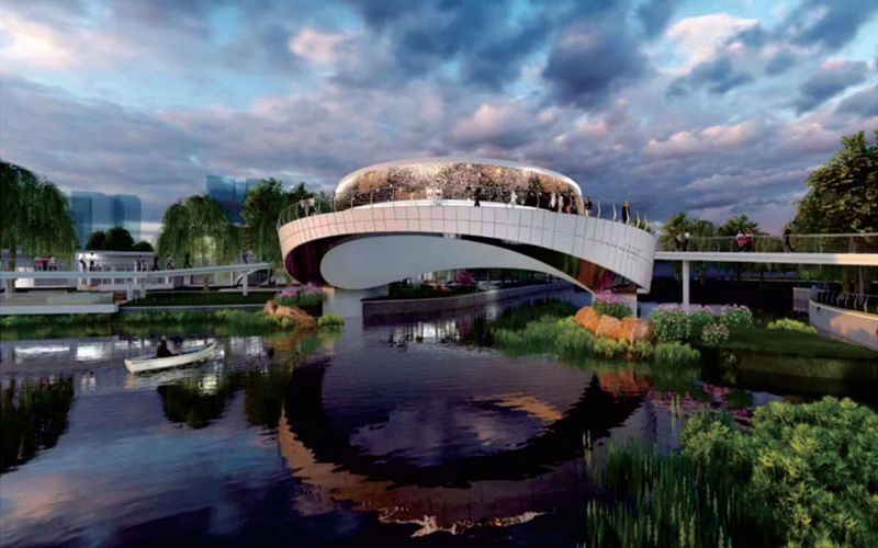 乐清市中运河绿道刷新提升工程